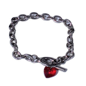 Fletcher's Jewelers Heart Bracelet New With Box #1038